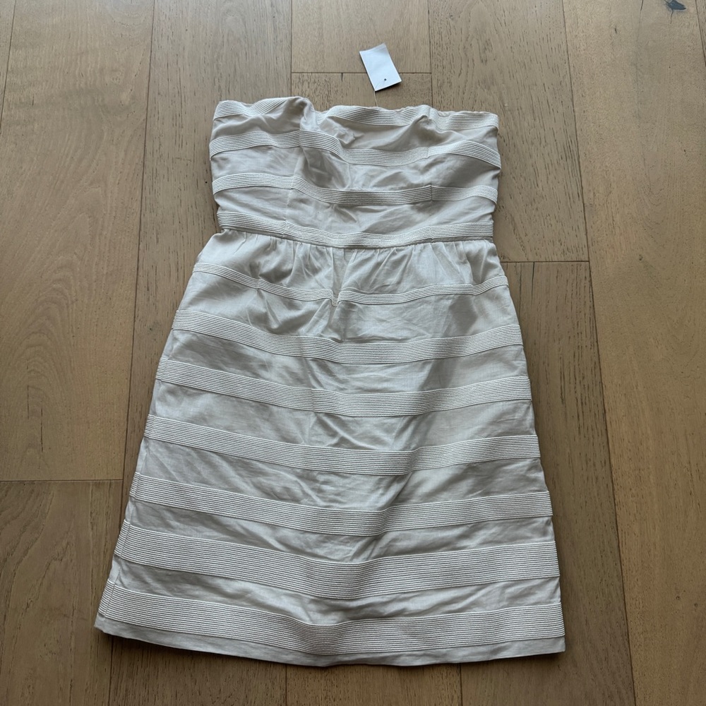 J. Crew Rugby Stripe Ginny Pocket Dress  NEW